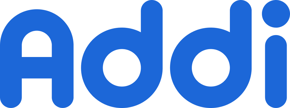 Logo de Addi, aliado de financiación del depósito Techos y Pisos.